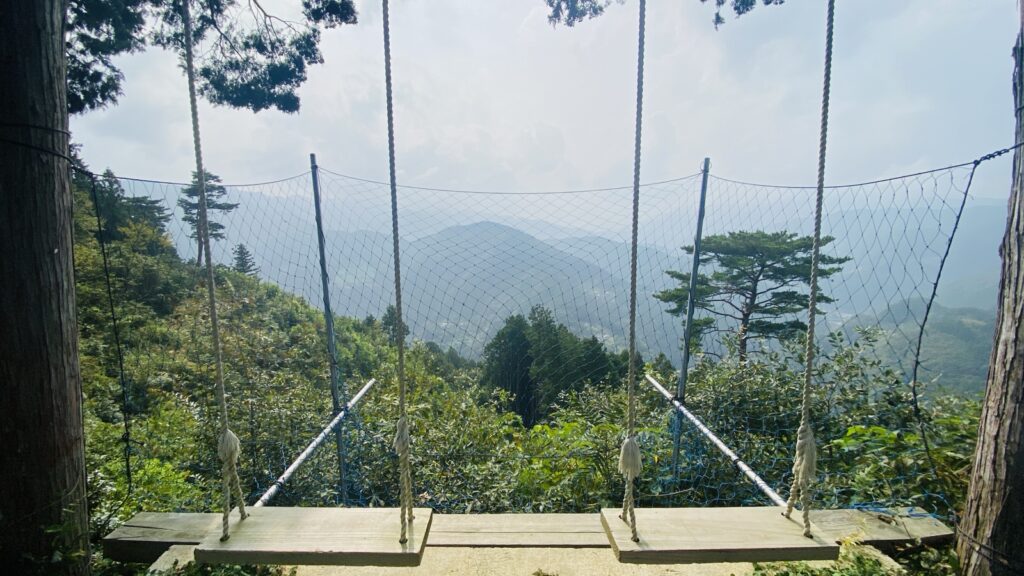 天空のブランコ　徳島県三好市