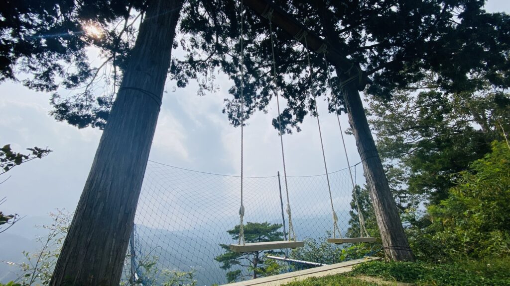 天空のブランコ　徳島県三好市